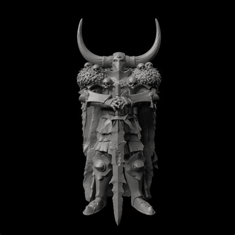 archaon the everchosen stl|STL file Archaon leader of the Defence Force of Disorganization・3D.